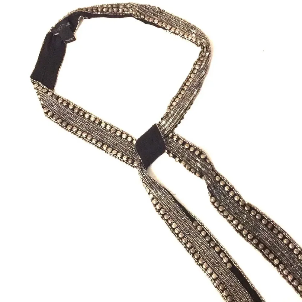 White House Black Market sequins belt or neck lace